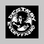 Destroy Everything - Bunda Harrington s hrejivou podšívkou farby RED TARTAN, obojstranné logo (s kapucou iba v čiernej farbe je za 42,90euro!!)